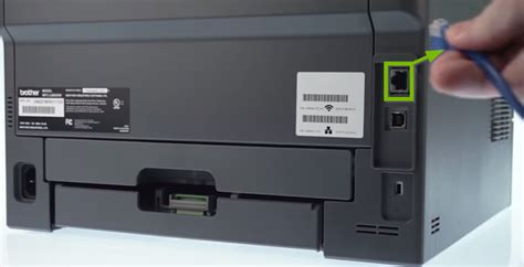 Verify that the Brother machine and your computer are connected by a Peer-to-Peer environment. . Brother printer wired status inactive